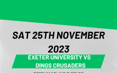 Exeter University vs Dings Crusaders