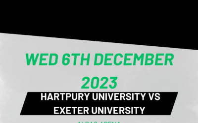 Hartpury University vs Exeter University